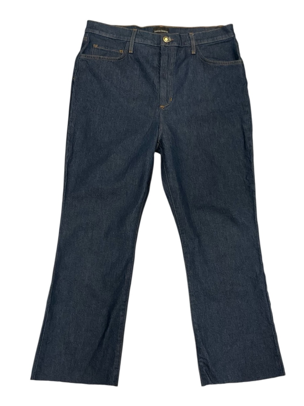 Favorite Daughter The Valentina Woman’s Blue Super High Rise Boot Cut Jeans
